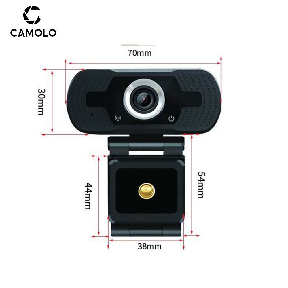 W8 Webcam 1080P Full Hd Usb Webcam for Pc Desktop &amp; Laptop Web Camera with Microphone/fhd Full Hd 1080P Output