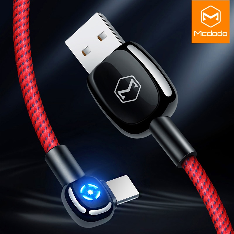 MCDODO Auto Trennen LED Licht Für iPhone Ladegerät Kabel USB Kabel Schnelle Lade Datenkabel Für iPhone XR XS Max 8 7 Plus