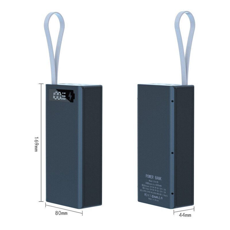 18650 Battery Storage Box Power Bank Wireless Charger Power Box Case DIY External Battery Case 18650 Battery Holder Box