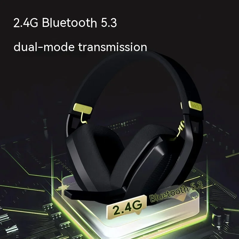 VGN VXE Sirene V1 Wireless Headset Zwei Modi Bluetooth 5.3 2,4G FPS Gaming Headset Kopfhörer Niedrige Latenz Leichtes individuelles