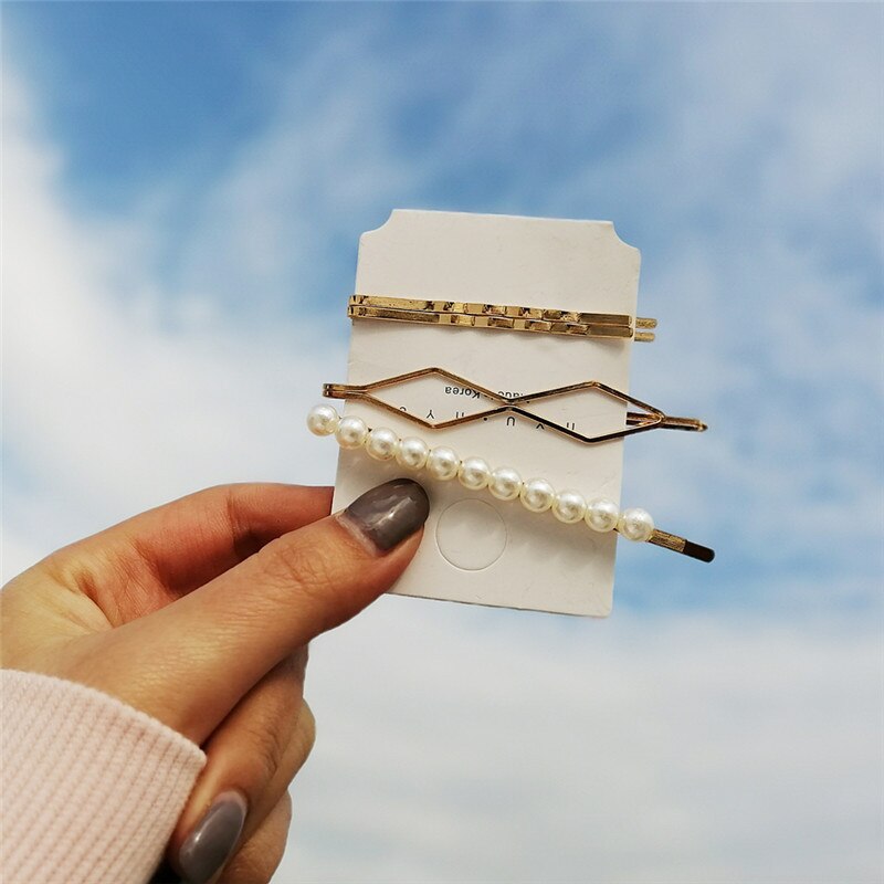 Boheemse echte schelpen, kauri schelp haarspelden, parel haarspeldjes voor vrouwen, meisjes, schelp haaraccessoires voor bruiloften: Fov 044 a 4