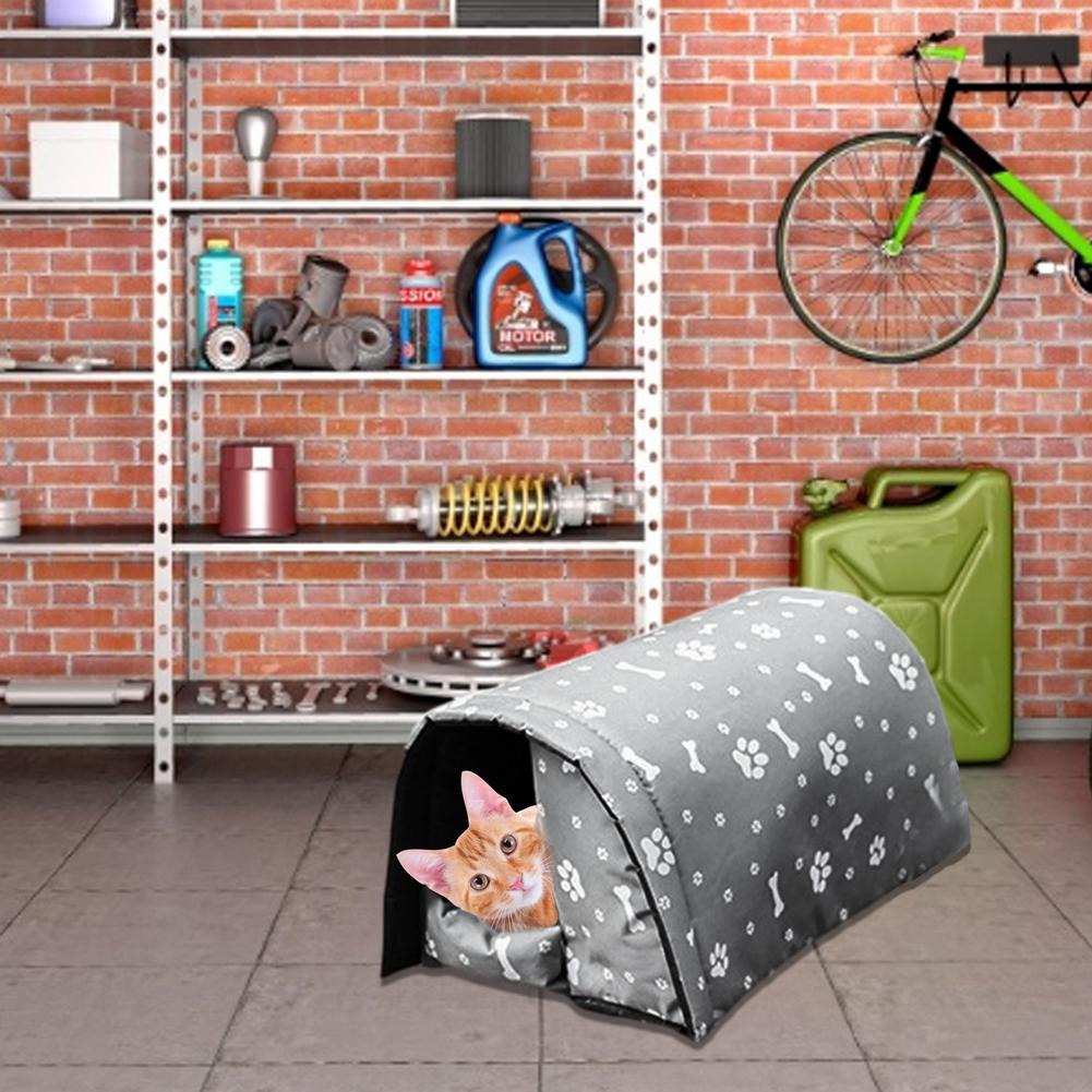 Pet House Products Waterproof Cat & Dog Bed For Dogs Cats Winter Warm Dogs Nest Cat Cave Sleeping Plush Mats For Outdoor Indoor