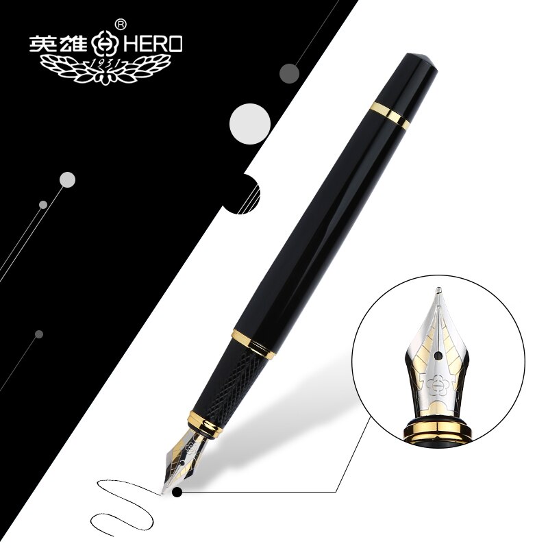 Hero fountain pen 7032, 3 in 1 comb pen set ,ink pen