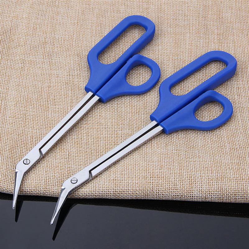 Long Handled Toenail Scissors Nail Bandage Scissors Nipper Trimmer Cutter Cuticle Nipper For Nail Manicure Pedicure