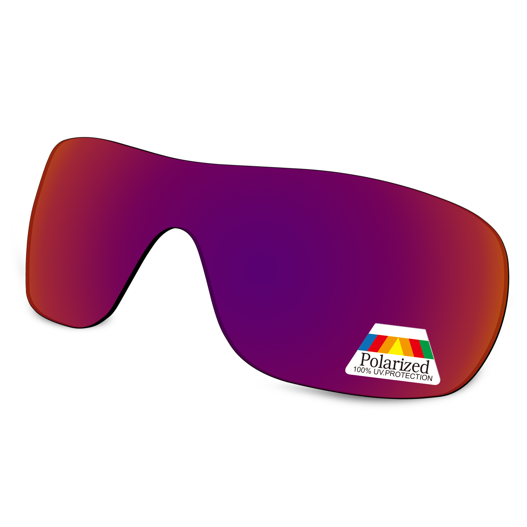 Bwake Polarized Replacement Lenses for-Oakley Liv Sunglasses Frame - Multiple Options: Raspberry Purple