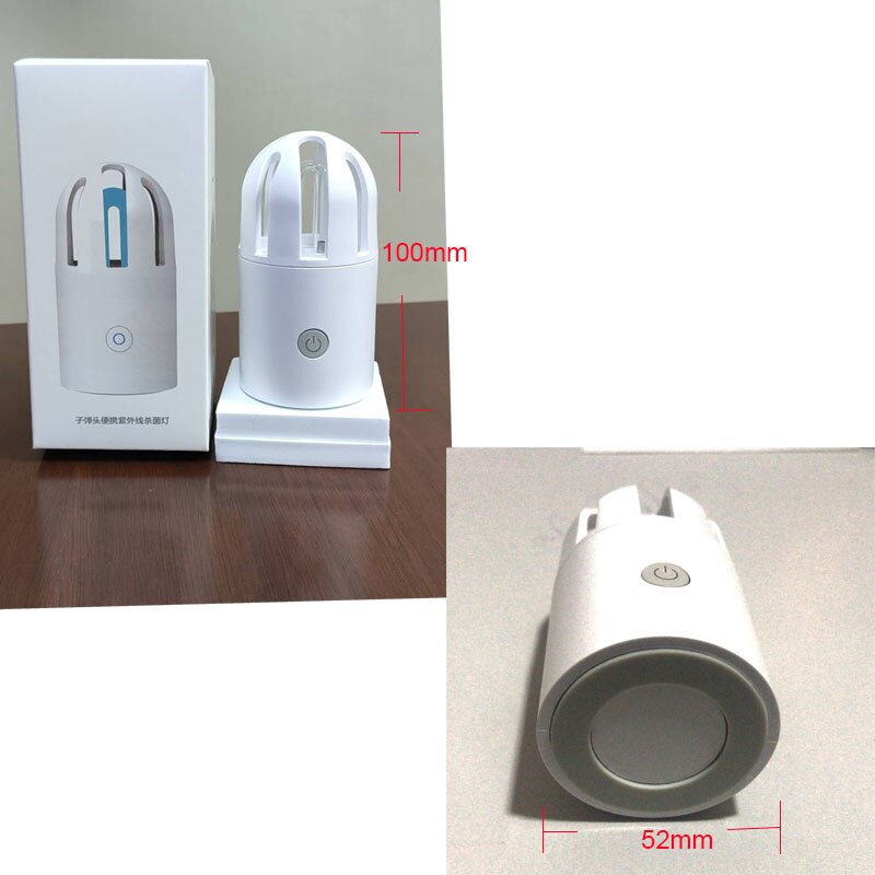 Zgx uvc-desinfectielamp uv-sterilisatielamp reissterilisatielampen opvouwbare ultraviolette desinfectie led-lamp voor binnen