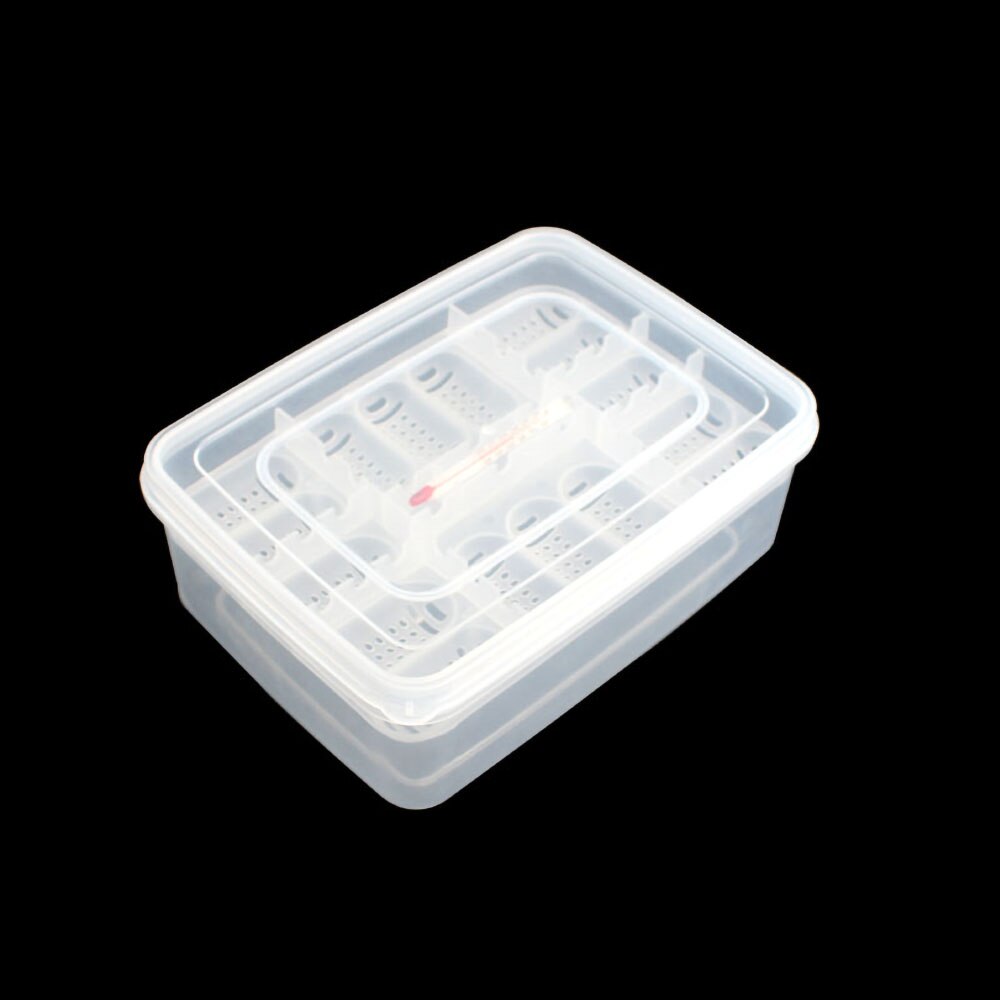 Reptile Incubation Box Suitable for Hatching Snake Lizards Reptiles with Thermometer Reptile Egg Box Reptile Breeding Box