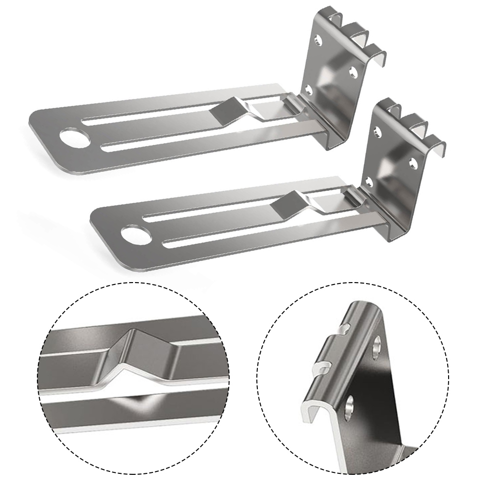 2-delige Stalen Gevelbeplating-Installatietool Voor 5/16 Inch Gevelbeplating Voor Essentiële Gevelbeplating-Gereedschappen 1-1/4-Inch Voor Zware Gevelbeplating