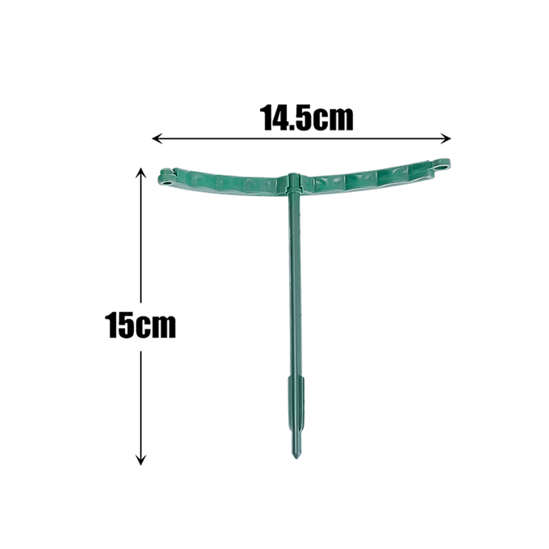 Suporte de planta de plástico pilha jardim semi-circular quadro suporte subir para flores crescente varanda flor gaiola titular jardim suprimentos: S / Bege