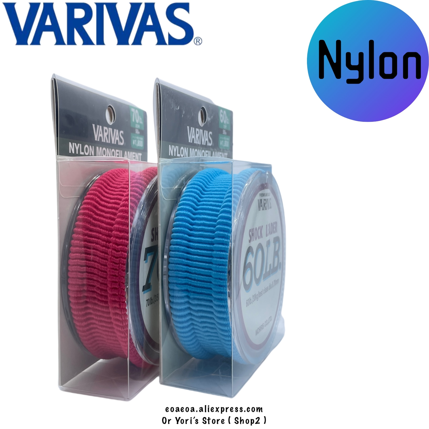 Varivas Nylon Angelschnur 50LB-130LB 50-Meter Spule Salzwasser Gießen Kingfish Zackenbarsch Schnapper Thunfisch Multifilamento Führer Linie