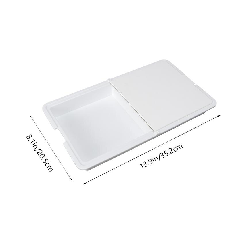 Tabla de cortar multifuncional para cocina, 1 unidad, tabla de cortar de plástico para el hogar con escurridor, accesorios de cocina