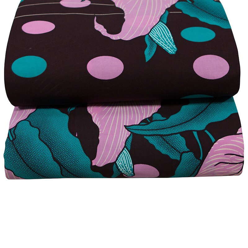 nigerian ankara fabric 100% Cotton Prints Fabric Ankara Wax African Fabric for Party Dress !