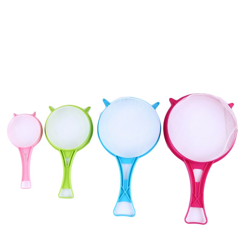 4pcs/set Plastic Wire Fine Mesh Oil Strainer Flour Sifter Sieve Colanders DIY Kitchen Tools Juice And Tea Strainer Cooking Tools: 4Pcs