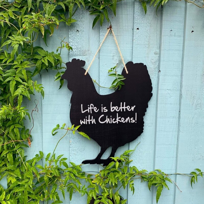 Rustic Animal Cow Horse Chicken Pig Message Kitchen Chalkboard Farmhouse Decor