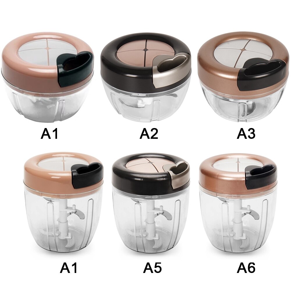 Original Manual Fruit Chopper Hand Pull Food Onion Cutter Nuts Grinder Shredder