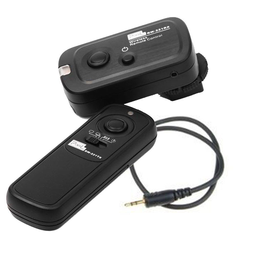Pixel RW-221-DC0 Wireless Shutter Remote For Nikon D810A D810 D800E D800 D700 D500 D300S D300 D5 D4 D3 N90s F5 F6 F100 F90 F90X