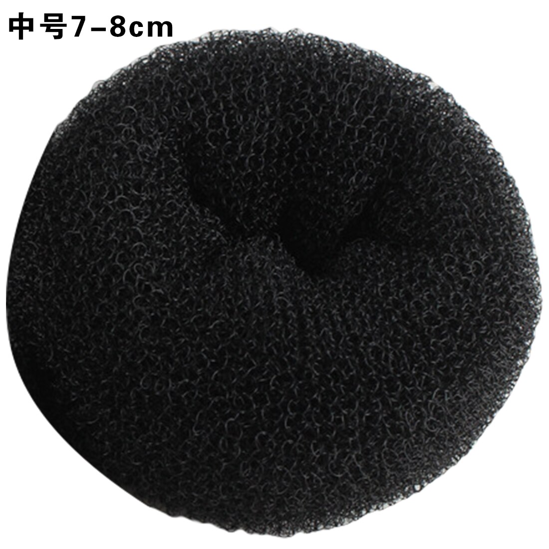 Beauty Magic Foam Sponge Easy Big Ring Hair Styling Tools Products Hairstyle Hair Accessories For Girls Women Lady: Ivory