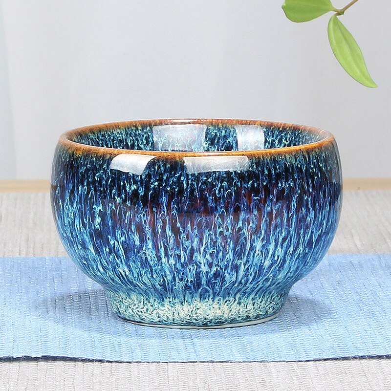 Ceramic Water Cup Maple Leaf Single Cup Teacup Tazas De Ceramica Creativas Traditional Chinese: C