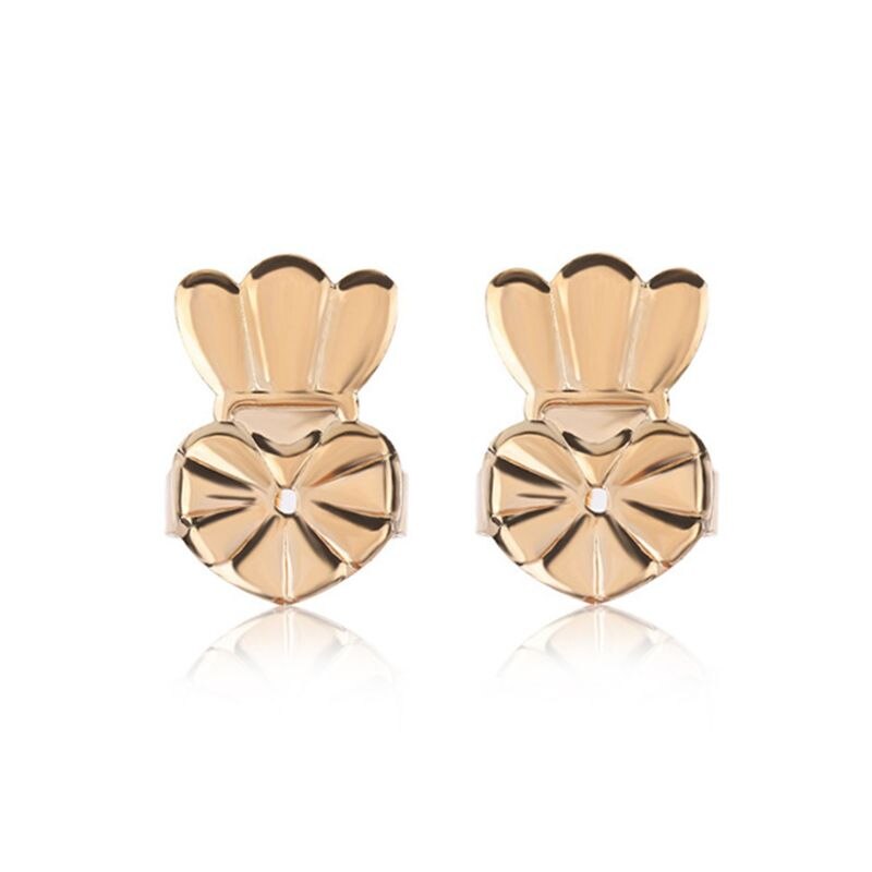 2 Pairs Magie Oorbel Lifters Verstelbare Earring Backs Stud Oorbel Accessoires Sieraden Voor Vrouwen Meisjes