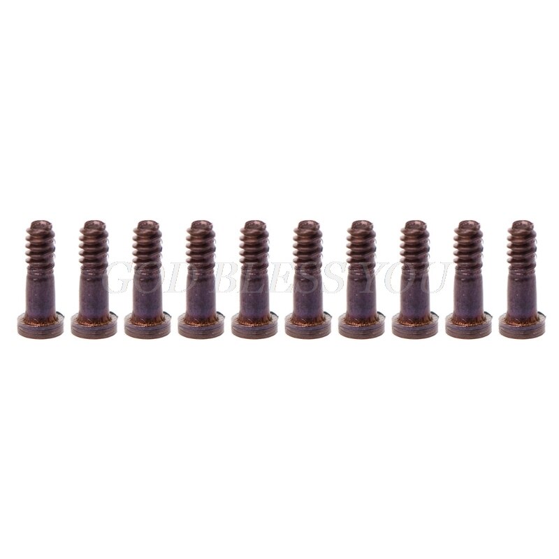 10Pcs Torx Schroef 5-Point Star Bottom Schroeven Kit Voor Iphone 6/6S/6 Plus/6S Plus/5S: Rose Gold