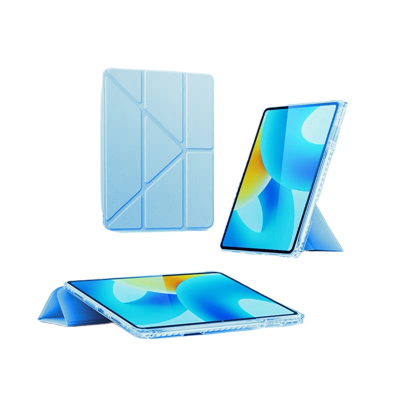Case For Huawei MatePad 11.5S 11.5 BTK-W00 BTK-W09 Multiple Stand Angles Tablet Cover Huawei MatePad Air 11.5"PU Funda: Thirteen / Sky Blue