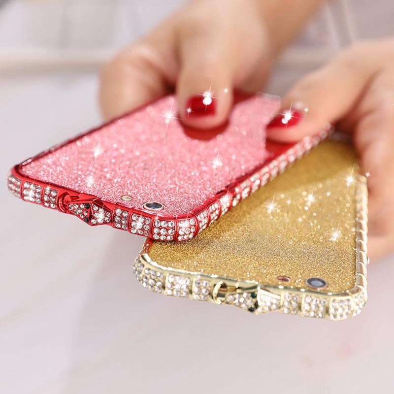 Diamond Rhinestone Shell Glitter Phone Case For iPhone 11/11 Pro/11 Pro Max Case Anti-dust Shockproof чехол на айфон