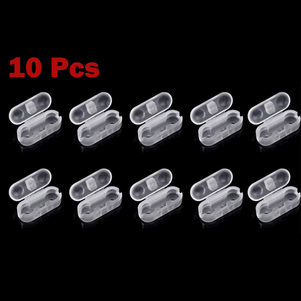 10/30/50 Stuks Rolgordijn Trekkoord Connector Clips Plastic Gordijn Keten Connector Voor Romeinse Verticale Gordijn kralen Ketting Koord: WHITE