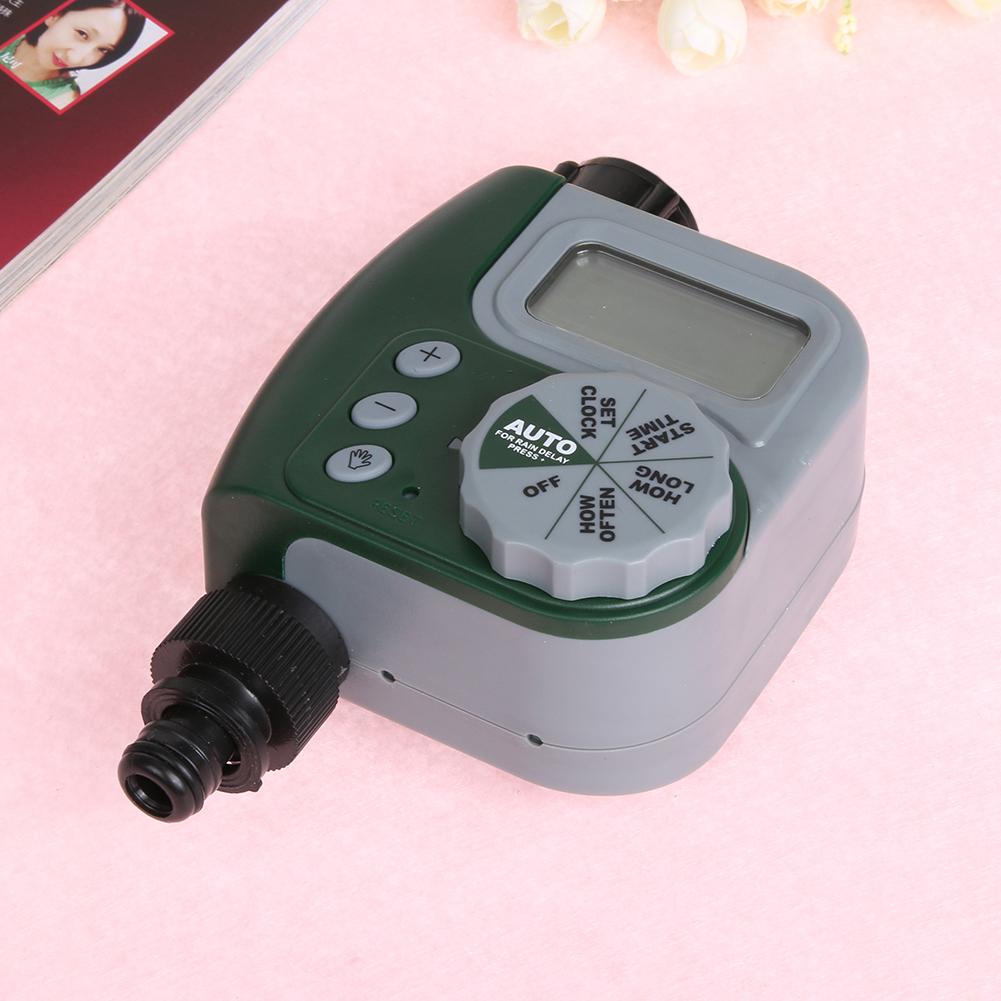 Automatic Programmable Digital Water Timer 3 inch LCD Display IP65 Waterproof For Garden Lawn Watering System Irrigation Timer