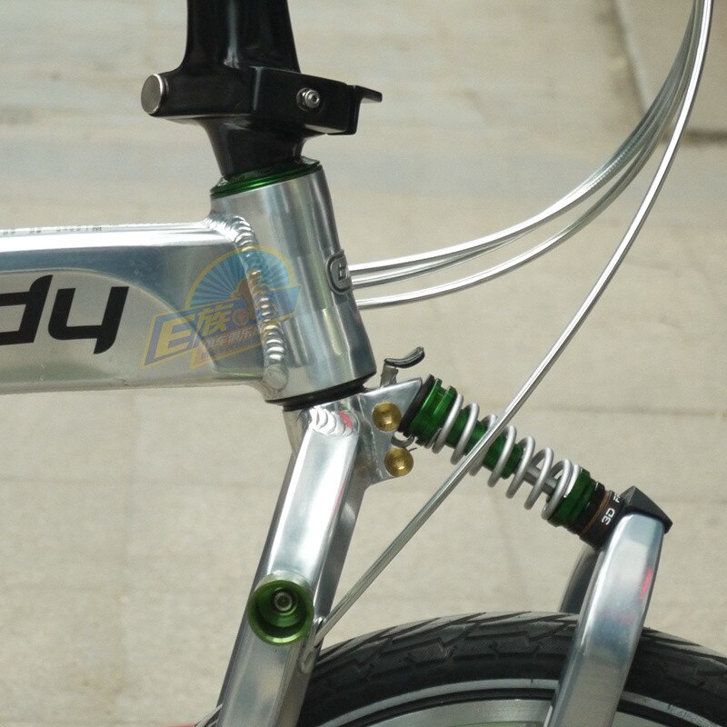 Folding bicycle front fork fixed titanium screw fit birdy 3 bike