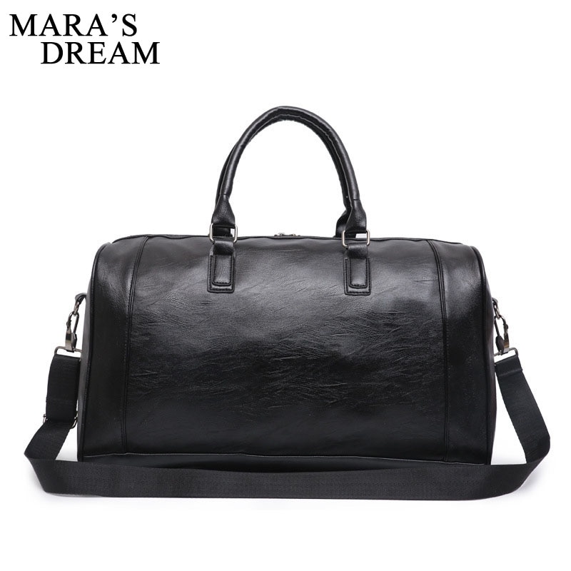 Il Sogno di mara unisex borsa da viaggio Nuovi Uomini di alta qulity cuoio dell'UNITÀ di elaborazione di grande capacità sacchetto di immagazzinaggio impermeabile casuale Degli Uomini e delle donne del sacchetto