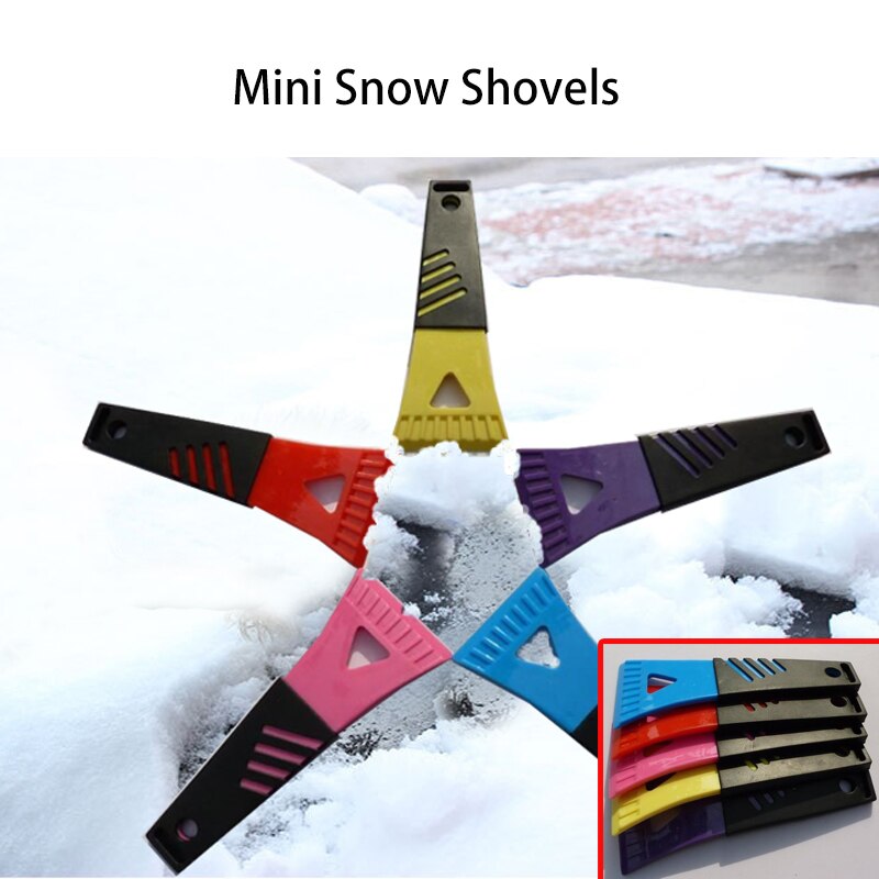 ZD 1X Car snow shovel Mini Snow scraping board For Mitsubishi lancer outlander Mazda 3 6 cx-5 Kia rio ceed sportage accessories