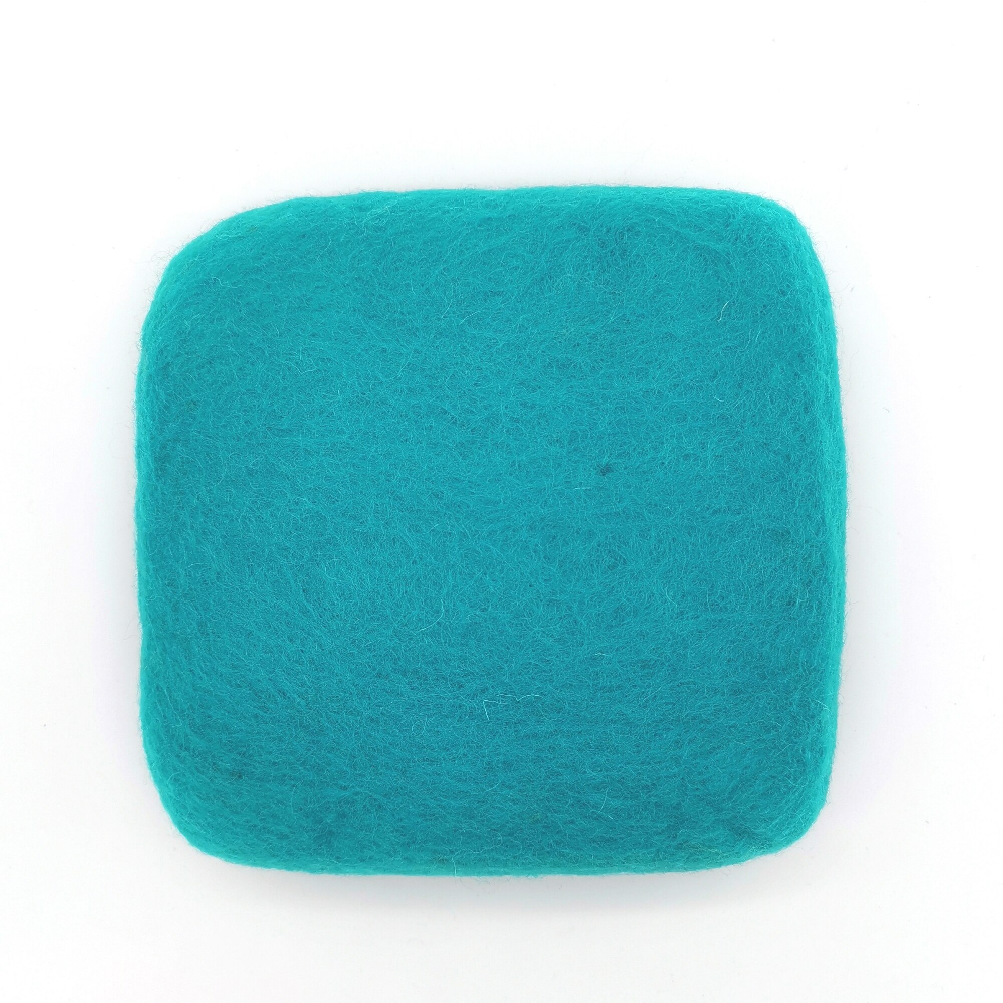 Needle Felting Mat - Woolen Felting Mat for Needle Felting Kit Handmade by Artist - 6x6x2in/15x15x5cm, White: B