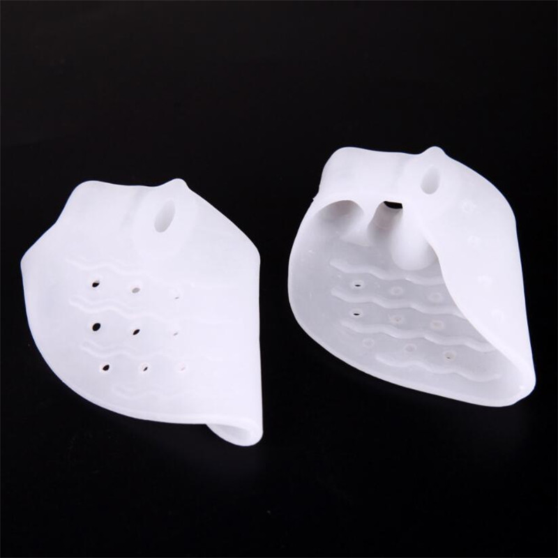2 Stuks Gel Voetverzorging Tool Bunion Corrector Bot Grote Teen Beschermer Hallux Valgus Stijltang Teen Spreider Pedicure Corrector Hallu