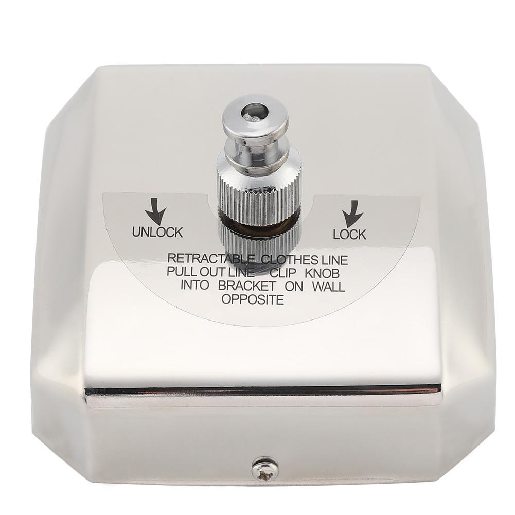 Square Stainless Steel Retractable Clothes Line Indoor Laundry Indoor Outdoor Round Clothes Line Dryer Clothes Line