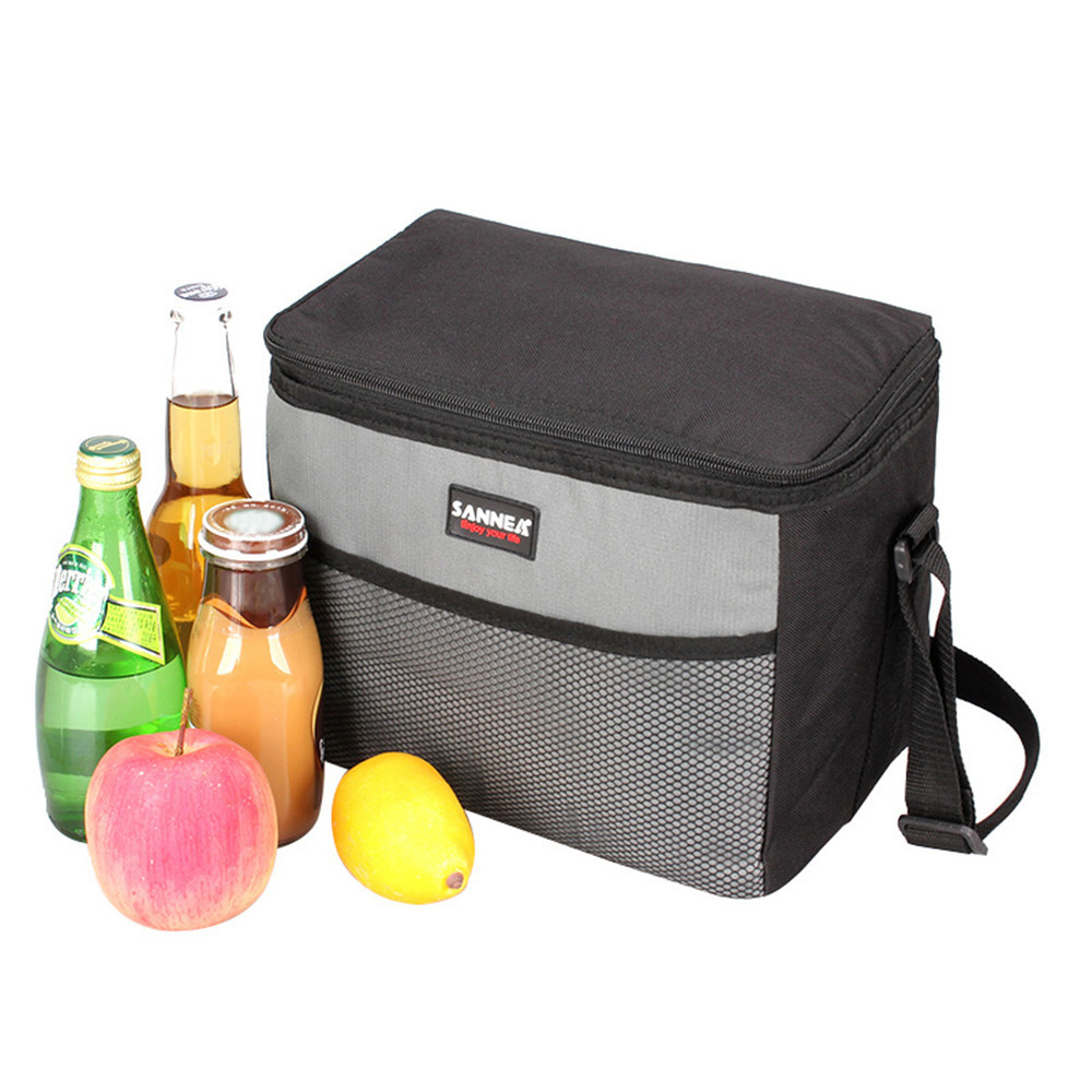Famliy Outdoor Picknick Party Bag Geïsoleerde Grote Capaciteit Lunchbox Gekoelde Tas Opslag Zip Bags Pack Waterdichte Handtas