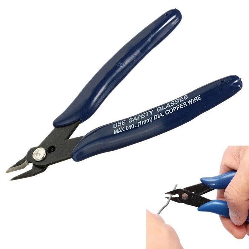 Spot welding 18650 Battery Electrical Cutting Plier Wire Cable Cutter Side Snips Flush Pliers Tool