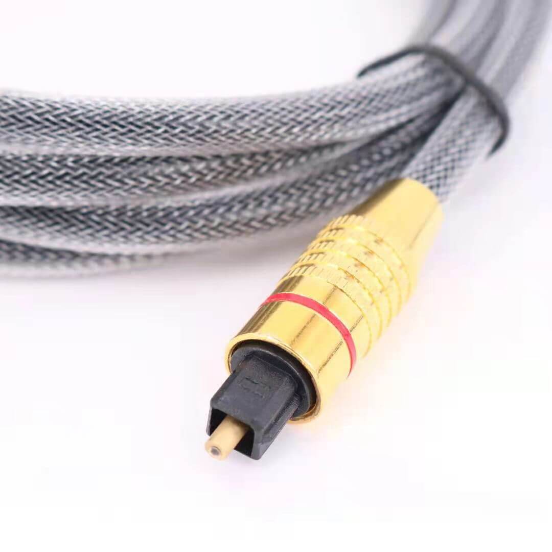 Od6.0 Transparant Netwerk Toslink Digitale Audiokabel Optische Tv-Vermogensversterker Vierkante Poort Interface Optische Vezelkabel 1M 2M
