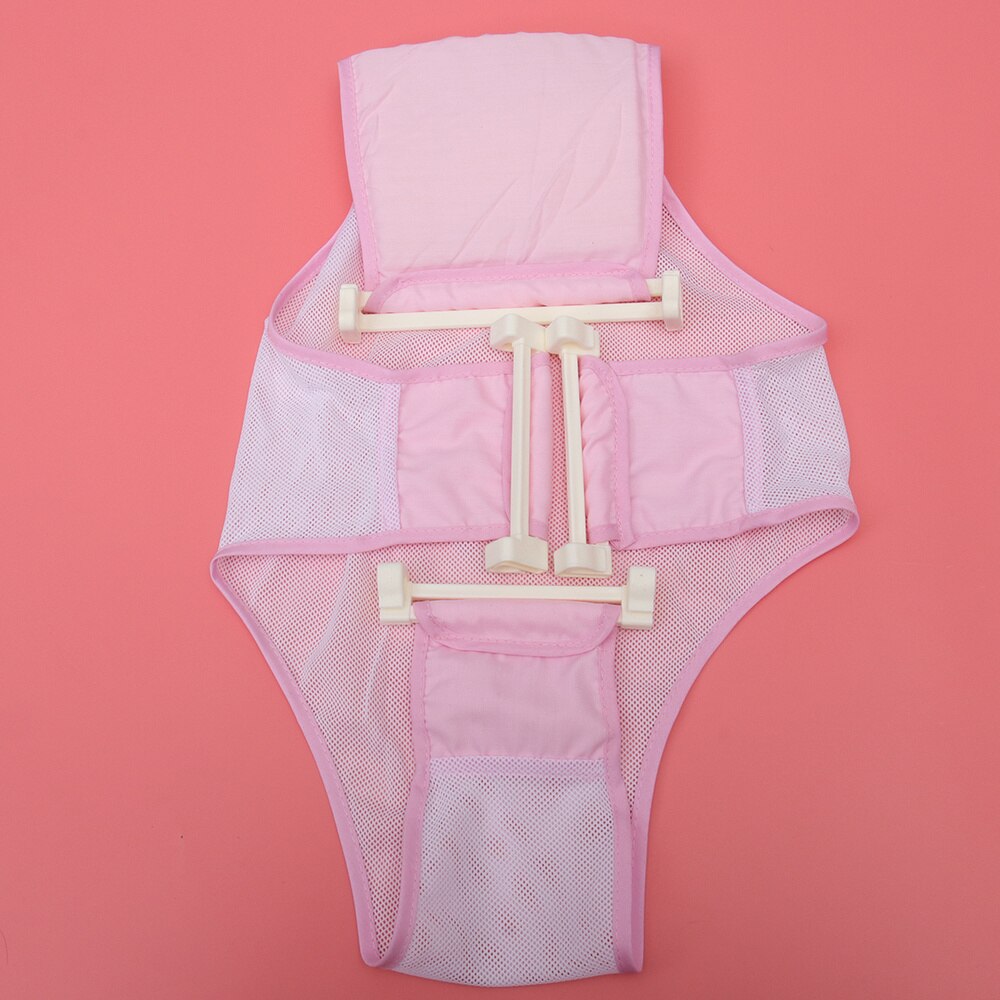 1pc baby speciaal kruis badnet multifunctionele baby badbenodigdheden verstelbaar baby douchenet baby badnet voor thuis: Roze