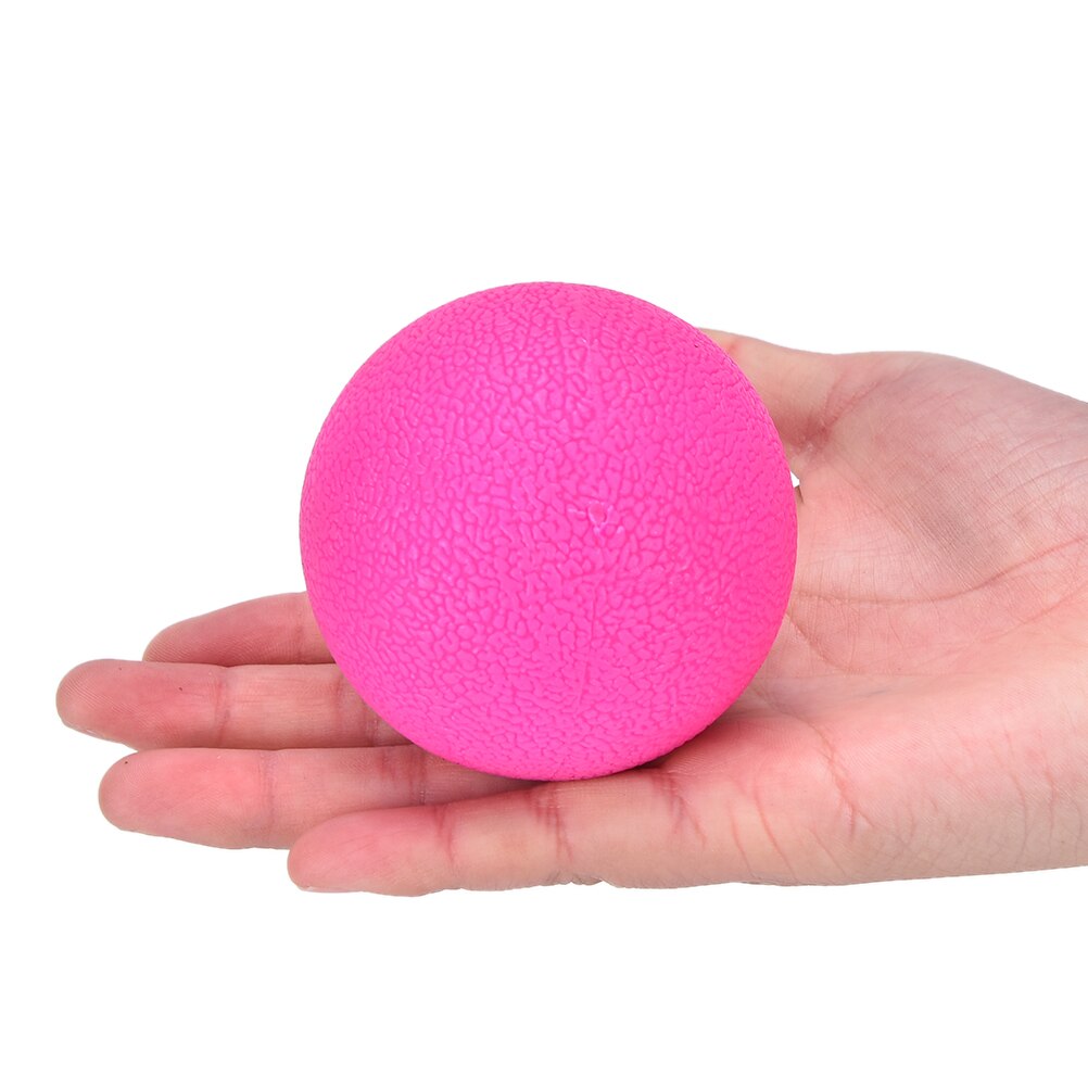 1pc lacrosse massageboll för myofascial release fitnessterapi gym relax träningshockeyboll för yoga