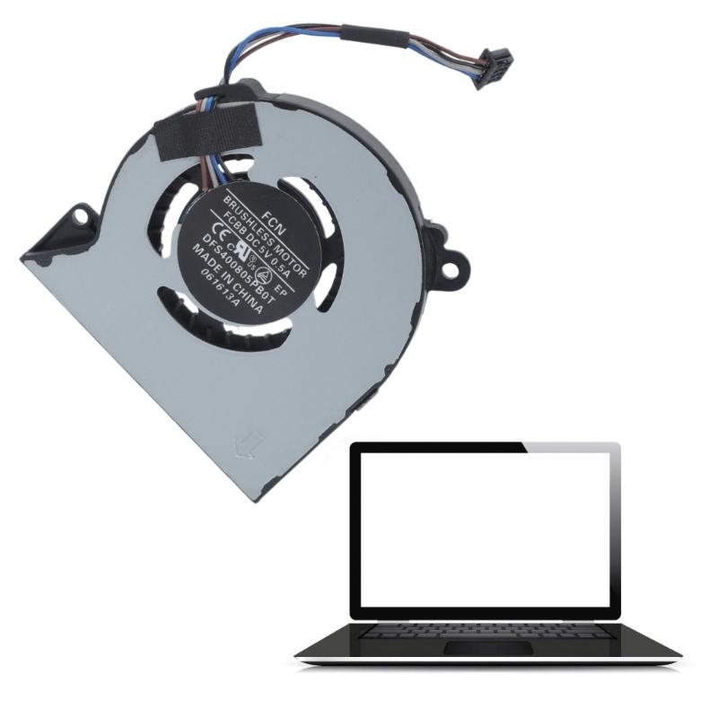 Wentylator chłodzący CPU dla HP Elitebook 720 820 G1 820 G2 DC5V 4-pinowy Laptop chłodzenie procesora CPU akcesoria komputerowe