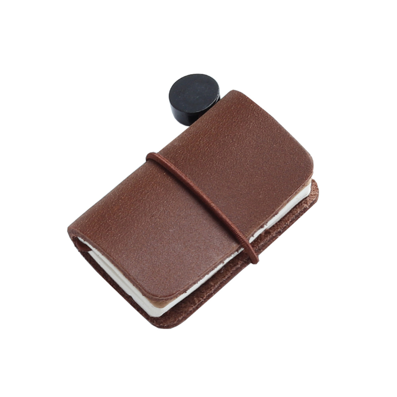 Mini manuel en cuir Ultra-petit, carnet de voyage Portable, carnet de notes fait à la main, carnet de notes, journal intime, très nombreux Styles au choix