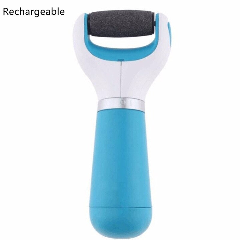Lime électrique pour les pieds, outil de pédicure pour le ponçage des talons, élimine les callosités de la peau morte et dure, offre spéciale rape electrique pied: Rechargeable-blue