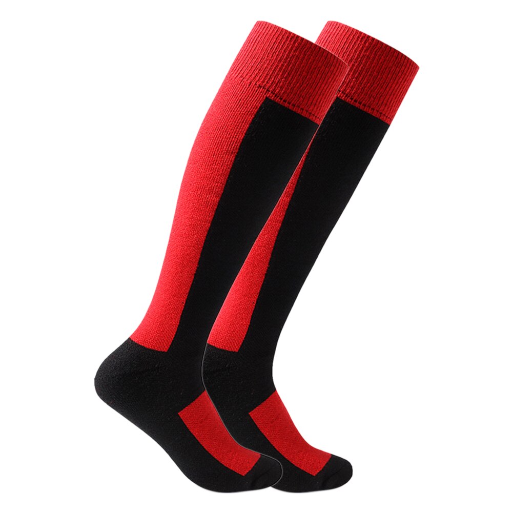 Mannen Vrouwen Outdoor Wandelen Kunstmatige Wol Skateboard Volwassen Warm Ademend Verdikte Winter Sport Elastische Lange Skiën Sok Zachte