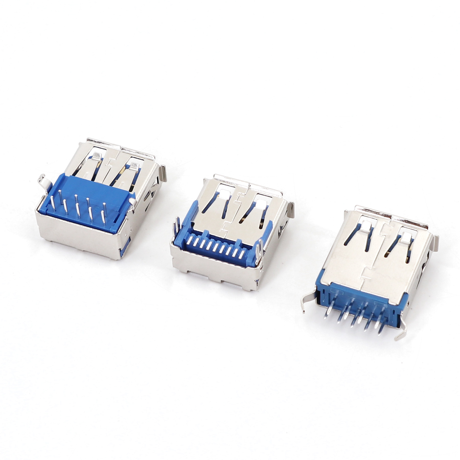 10 Stücke USB 3.0 Männlich Weiblich 9Pin Stecker Buchse PCB Mount Solder Stecker