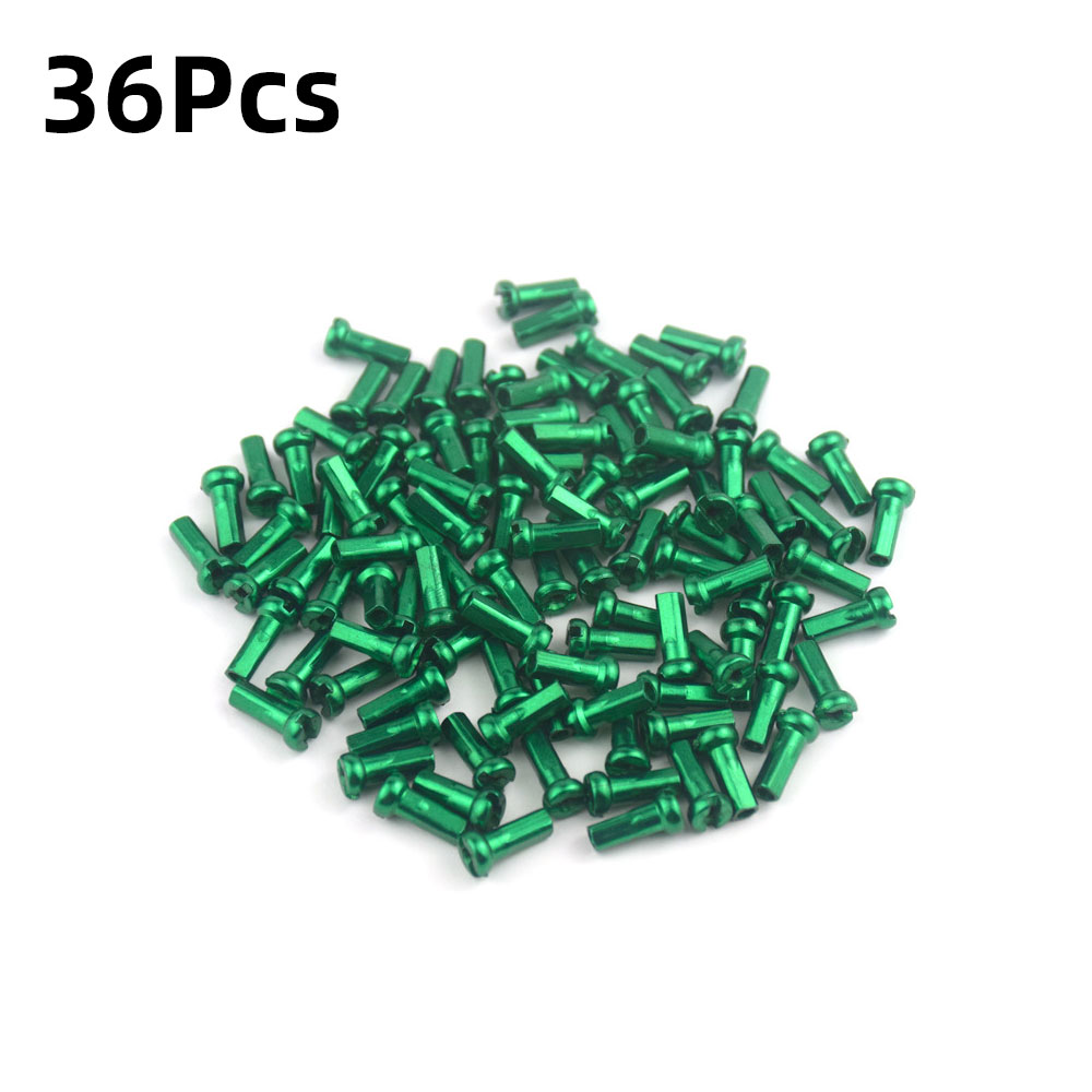 Tapa para radios de bicicleta de 14G, 36/72 Uds., tapa para pezones de rueda de ciclismo para radios de 2mm y 14mm, tetina para radios de rueda colorida: Borgoña