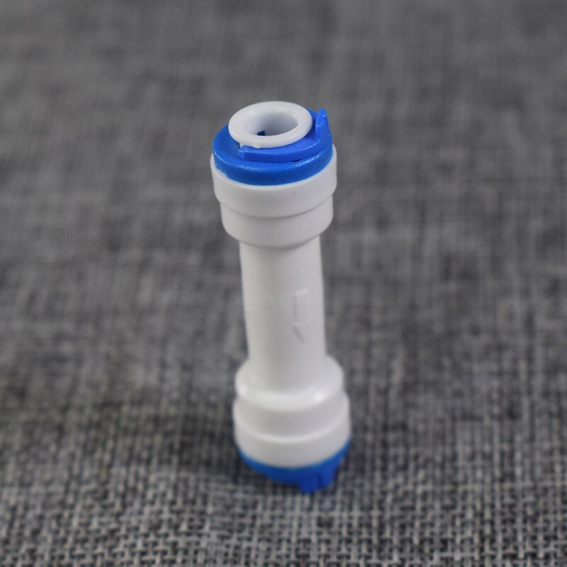 Line-styled Double-pass Cut-off Valve Joint Water Purifier 2 Mouth Cut-off Valve Water Purifier Pure Water Machine Check Valve