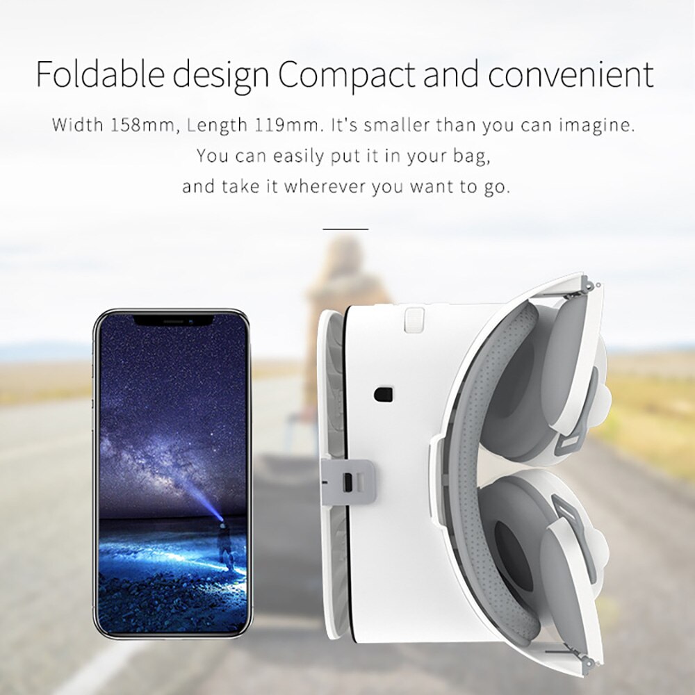 VR glasses Shinecon Pro Virtual reality 3D VR glasses Goggle Cardboard headset virtual glasses for smart phones ios Android