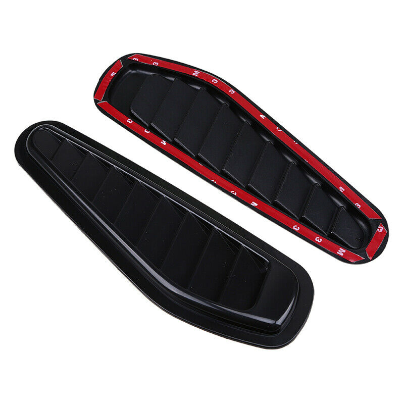 Auto Decorative Air Flow Intake Scoop Turbo Bonnet Vent Cover Hood Fender Adeeing Hood Air Vents Auto Accessories