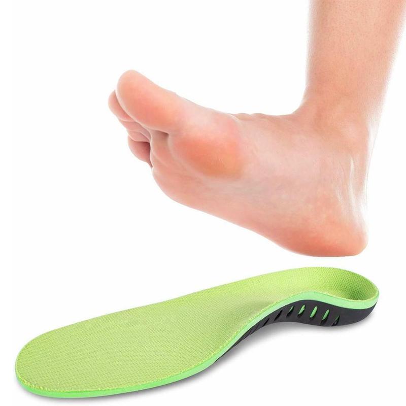 Shock-absorbing Massage High Arch Support Arch Orthotic Sports Mat Spurs For Heel Foot Adult Insoles Pain Inserts Cushion J3O0