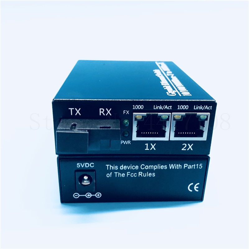 1g2e 10/100/1000 m gigabit ethernet switch ethernet fibra óptica conversor de mídia único modo 2-porto rj45 2 porto fibra óptica